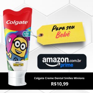 Colgate Creme Dental Smiles Minions 100G - 1 Unidade
