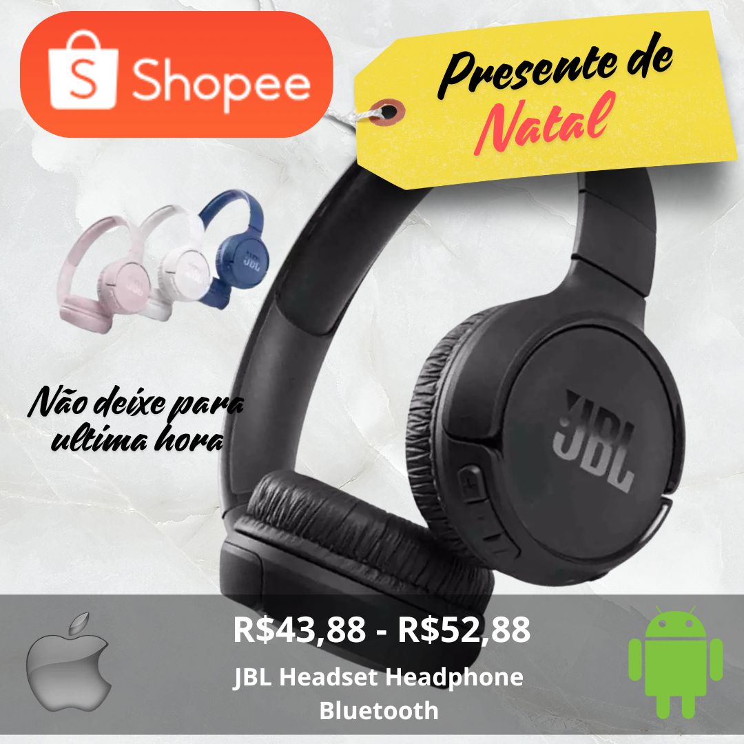 Fone de ouvido JBL - t510bt